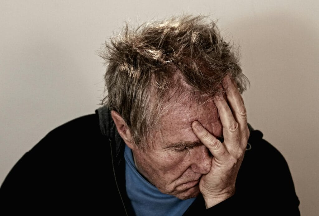 moral fatigue does not announce before arrival.