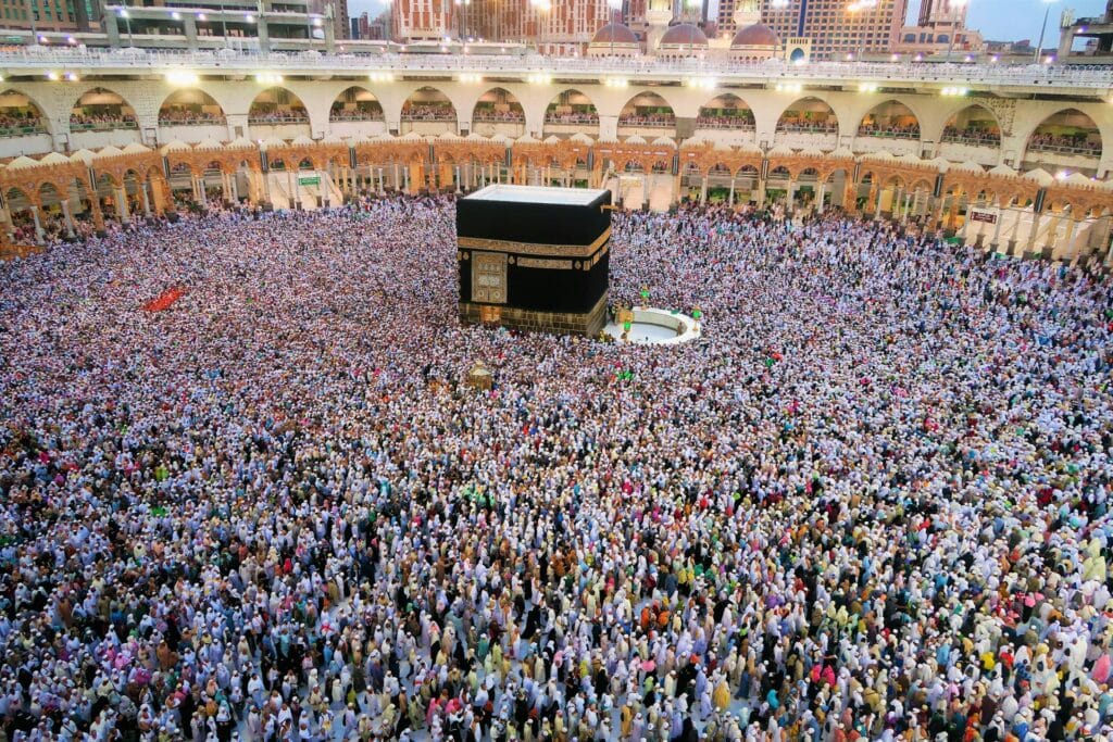 Office workers in a meeting room during daytime in Ramadan