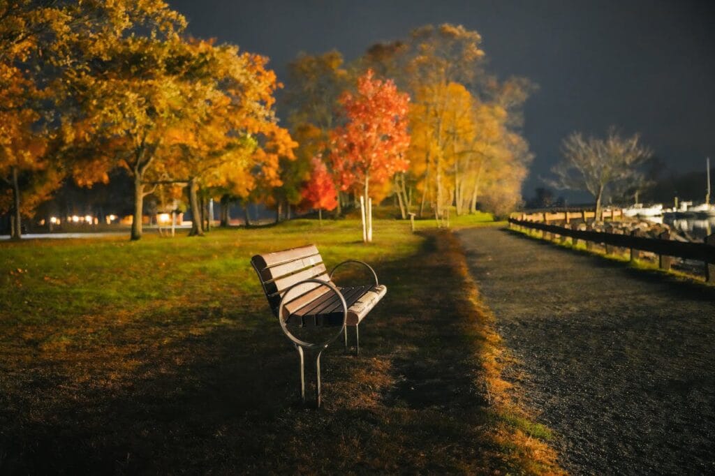 evening walks in London
