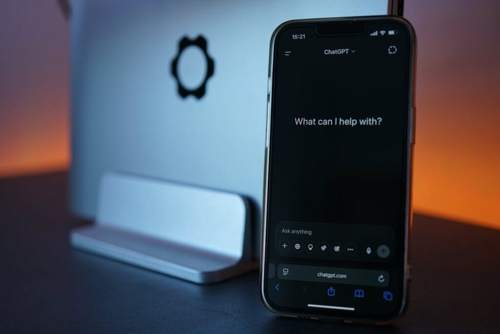 ChatGPT website design